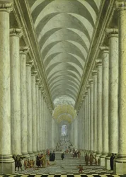 Reneszánsz beltéri lépcsőház, 1667